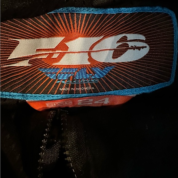 F16 Fly BMX racing black and white biker pants - Picture 4 of 9